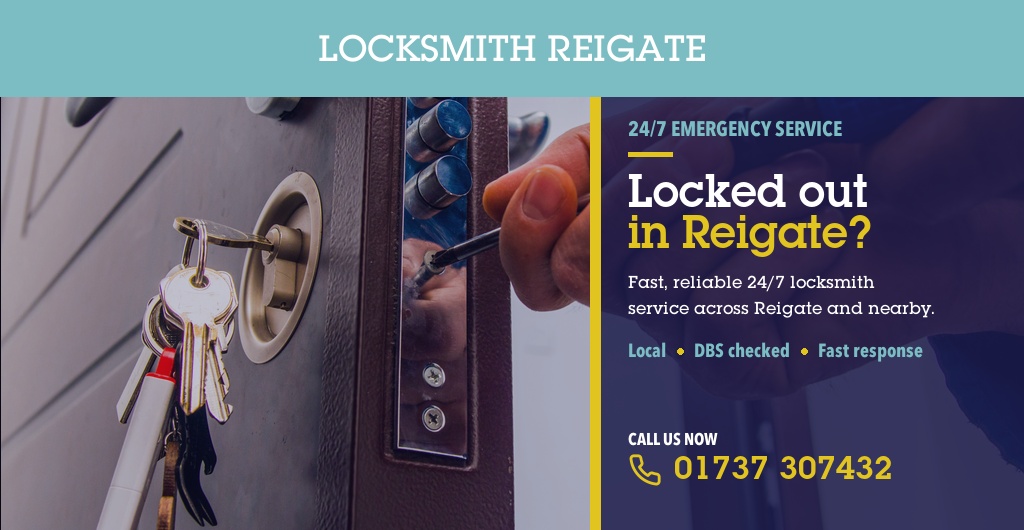 Emergency Locksmith Reigate | Fast 24/7 Lockout Service - Locksmith Reigate